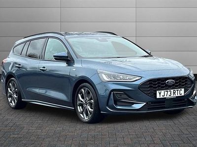 Blue Used 2024 Ford Focus ST-Line Estate | £18,490 (Fair price)