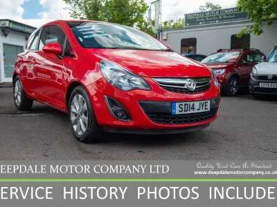 Second-hand Vauxhall Corsa Excite 2014 Roșu Hatchback