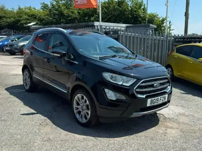 Used Ford Ecosport Titanium 125 HP (91 kW) 2019 Black SUV