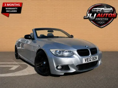 Used BMW 320 Cabriolet Sport Line 184 HP (135 kW) 2012 Blue Cabriolet