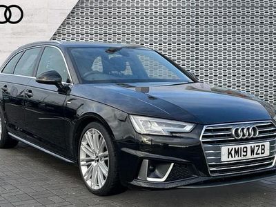 Black Used 2019 Audi A4 S-Line Estate | £21,690 (Fair price)