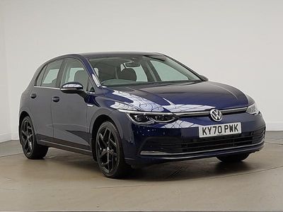 Used VW Golf VII Style 150 HP (110 kW) 2020 Blue Hatchback