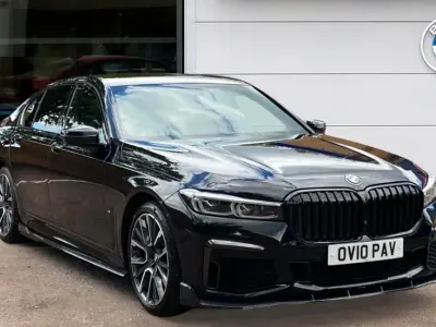Used BMW 740 M Sport 335 HP (246 kW) 2020 Black Sedan