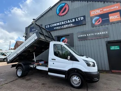 Używany Ford Transit 130 KM (95 kW) 2021 Biały Kabriolet