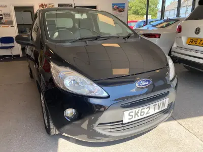 Used Ford Ka Zetec 69 HP (50 kW) 2012 Black Hatchback
