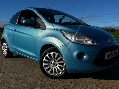 Blue Used 2010 Ford Ka Zetec Hatchback | £2,495 (Fair price)