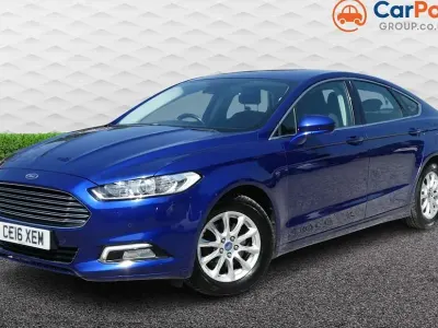 Used Ford Mondeo Titanium 150 HP (110 kW) 2016 Blue Hatchback