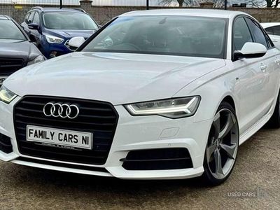 White Used 2016 Audi A6 Black Edition Sedan | £10,495 (Fair price)