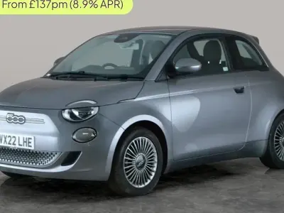 Usado Fiat 500e Icon 86 kW (118 HP) 2022 Cinzento Citadino
