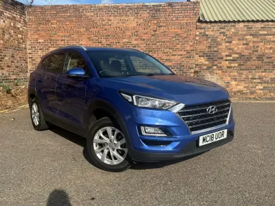 Used Hyundai Tucson SE 2018 Blue SUV