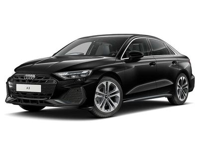 New Audi A3 S-Line 2026 Black Sedan