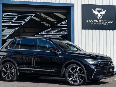 Used VW Tiguan R-line 150 HP (110 kW) 2022 Black SUV
