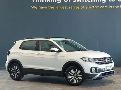 Used VW T-Cross Move 95 HP (69 kW) 2024 White SUV