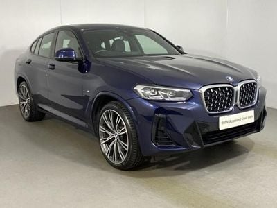 Blue Used 2022 BMW X4 M Sport SUV | £31,950 (Good price)