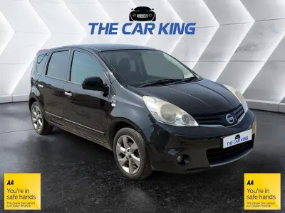 Used Nissan Note N-TEC 86 HP (63 kW) 2011 Black Hatchback