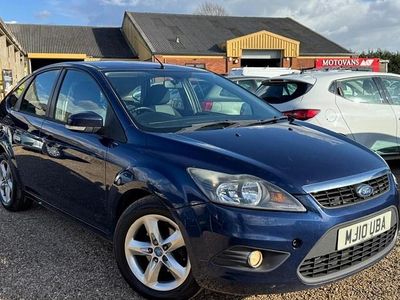 Used Ford Focus Zetec 2010 Blue Hatchback