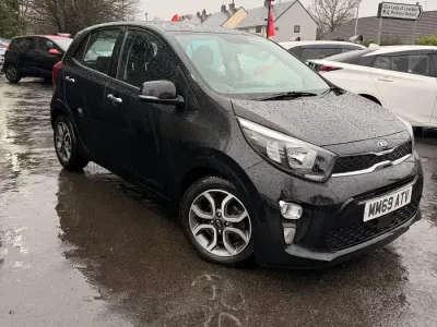 Used Kia Picanto 84 HP (61 kW) 2020 Black Hatchback