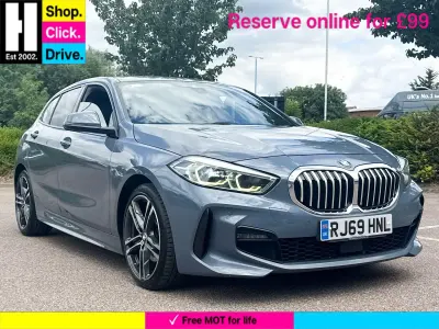 Used BMW 118 M Sport 150 HP (110 kW) 2019 Grey Hatchback
