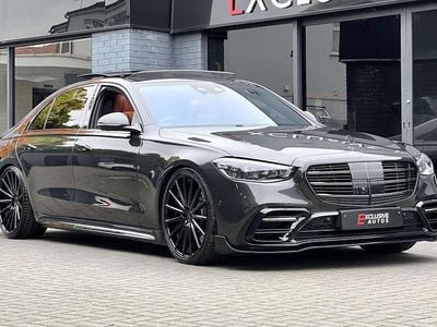 Grey Used 2022 Mercedes S500L AMG line Sedan | £84,950