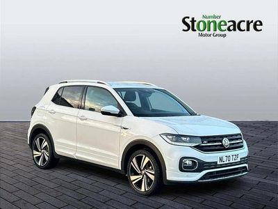 White Used 2020 VW T-Cross R-line SUV | £17,150 (Fair price)