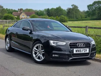 Used Audi A5 S-Line 2016 Black Coupe