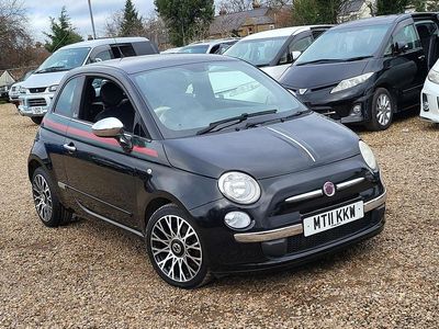 Black Used 2011 Fiat 500 Lounge Hatchback | £2,995 (Fair price)