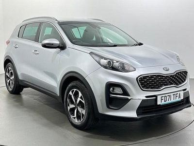 Used Kia Sportage 136 HP (100 kW) 2021 Silver SUV