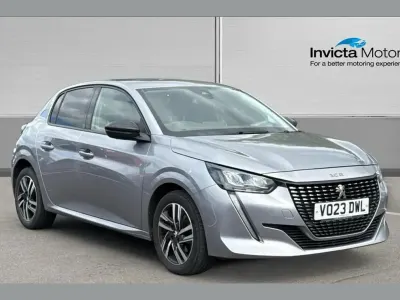 Used Peugeot 208 Allure+ 101 HP (74 kW) 2023 Cumulus grey metallic Hatchback
