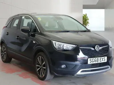 Used Vauxhall Crossland X Elite 81 HP (59 kW) 2018 Black SUV