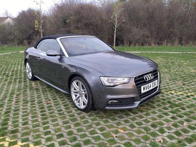 Used Audi A5 Cabriolet S-Line 2014 Grey Cabriolet
