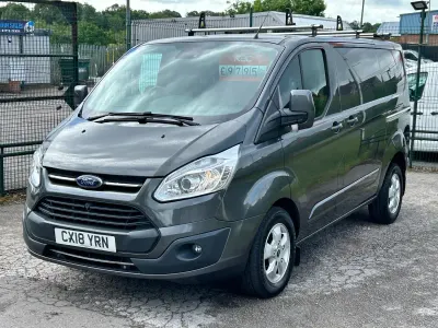 Used Ford Transit Custom Limited 130 HP (95 kW) 2018 Grey Van