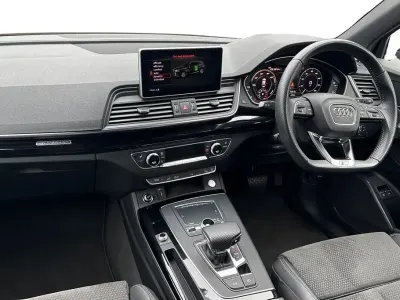 Used Audi Q5 Black Edition 2020 Blue SUV