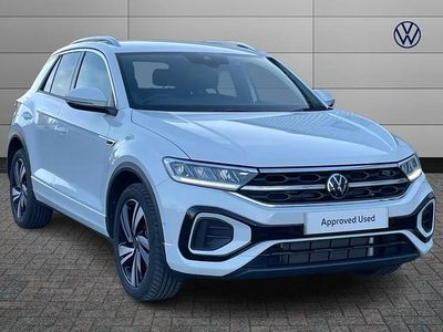 Used VW T-Roc R-line 150 HP (110 kW) 2025 White SUV
