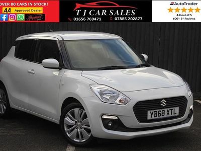 White Used 2018 Suzuki Swift SZ-T Hatchback | £7,995 (Fair price)