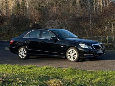 Black Used 2012 Mercedes E220 Executive Sedan | £5,500 (Fair price)