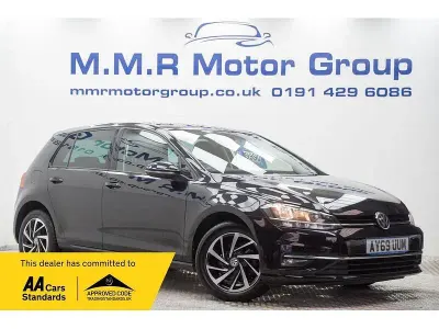 Used VW Golf VII Match 115 HP (84 kW) 2019 Black Hatchback