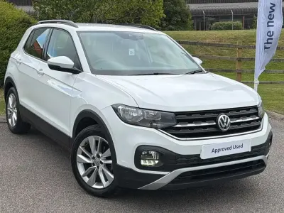 Usado VW T-Cross SE 115 CV (84 kW) 2021 Blanco SUV