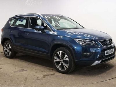 Used Seat Ateca SE Technology 116 HP (85 kW) 2019 Blue SUV