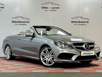 Used Mercedes E250 AMG line 2015 Silver Cabriolet