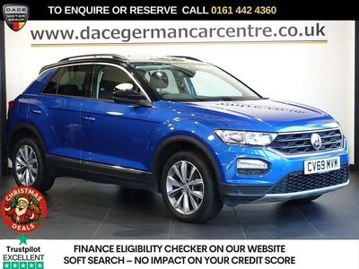 Blue Used 2019 VW T-Roc Design SUV | £12,489 (Fair price)