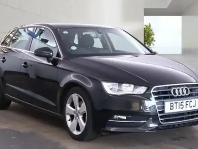 Used Audi A3 Sportback Sport 110 HP (80 kW) 2015 Black Hatchback