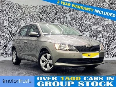 Used Skoda Fabia SE 95 HP (69 kW) 2018 Beige Hatchback