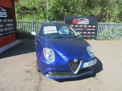Used Alfa Romeo MiTo Super 105 HP (77 kW) 2018 Blue Hatchback