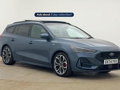 Used Ford Focus ST-Line X 155 HP (114 kW) 2024 Blue Estate