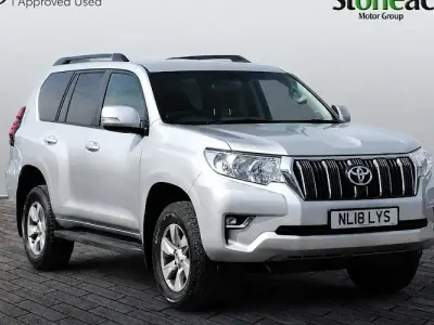Used Toyota Land Cruiser Active 177 HP (130 kW) 2018 Silver SUV