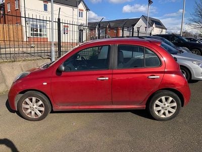 Used Nissan Micra 2009 Red metallic Hatchback