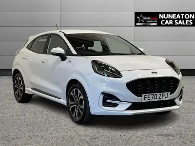 Used Ford Puma ST-Line 125 HP (91 kW) 2020 White SUV