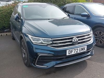 Used VW Tiguan R-line Edition 150 HP (110 kW) 2023 Blue SUV