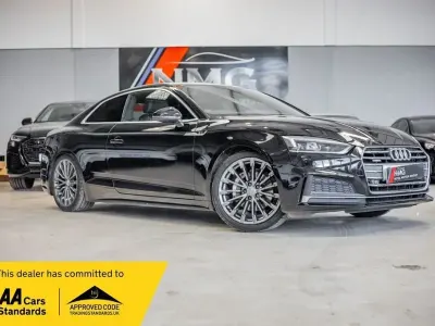Usado Audi A5 S-Line 190 HP (139 kW) 2017 Preto Coupé