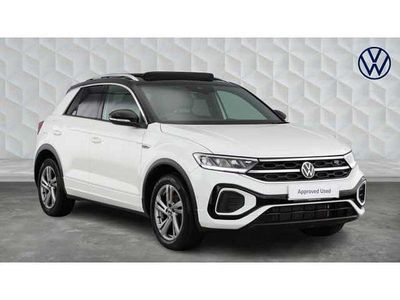 White Used 2022 VW T-Roc R-line SUV | £24,650 (Fair price)